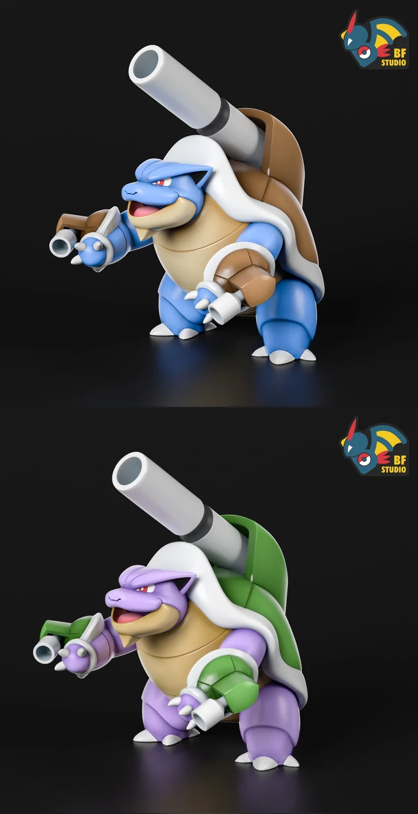 Mega Blastoise 2.0 - Pokemon Statue - BF Studio - Image 1