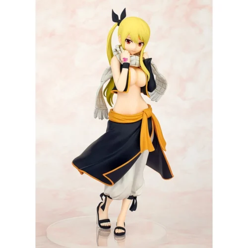 POP UP PARADE Series Natsu Costume Ver. Lucy Heartfilia - Fairy Tail Official Statue - Good Smile Company - Image 1