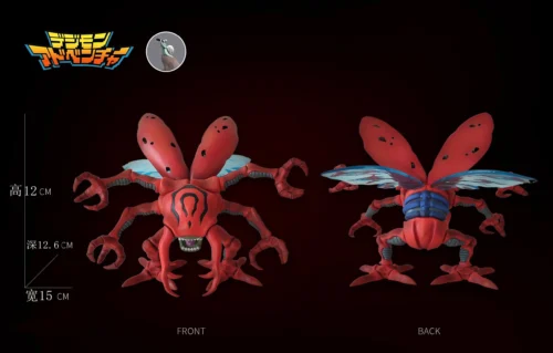 Small Scale Kuwagamon - Digimon Resin Statue - LuGuoDeWoNiu Studio - Image 1