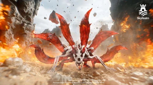 1/6 Scale Six-Tailed Version 2 Form Naruto Uzumaki - Naruto Resin Statue - SkyRealm Studio