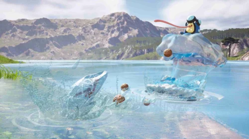 1/20 Scale World Zukan Buizel & Palpitoad - Pokemon Resin Statue - TS Studios - Image 1