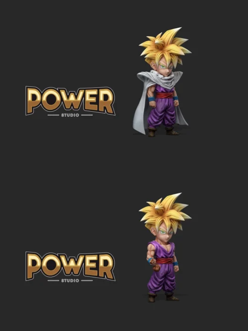 Title Page Son Gohan - Dragon Ball Statue - Power Studio