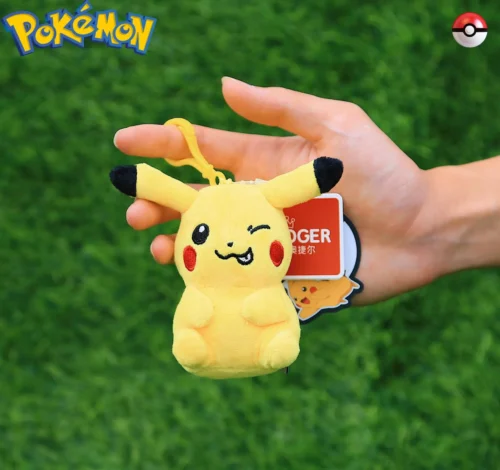 Licensed Naughty Pikachu Super Soft Short Plush Doll Charms - Free Shipping - Pokemon [In Stock] - Image 2