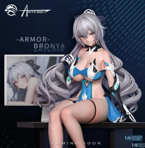 1/6 Scale Exposed Armor Ver. Herrscher of Truth Bronya Zaychik - Honkai Impact 3rd Archives Resin Statue - Arctic Wolf Studio - Image 2