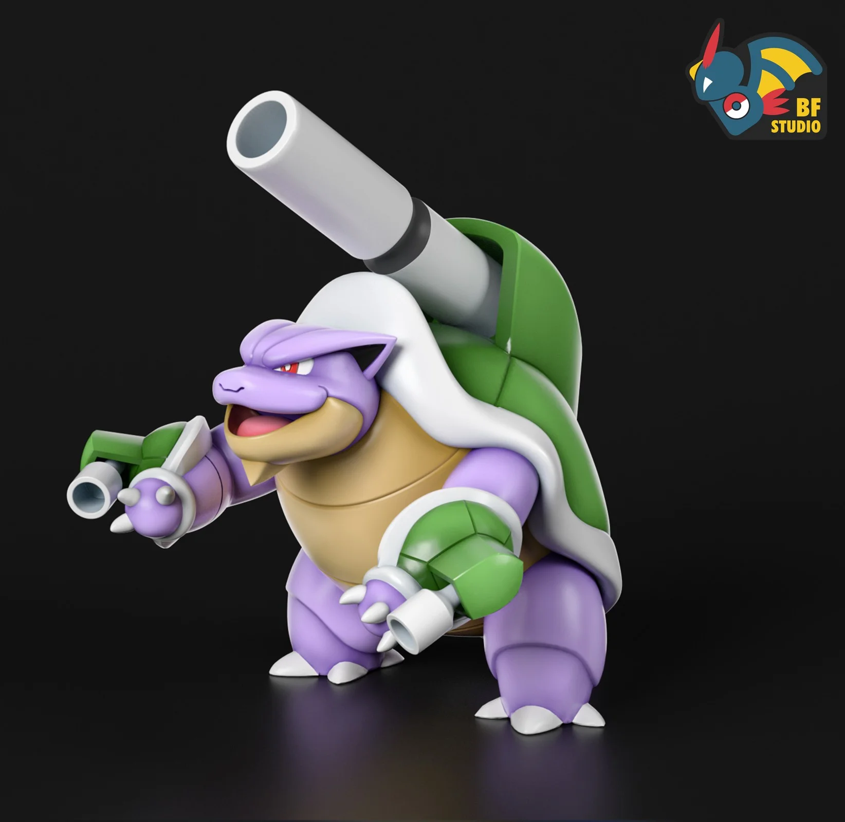 Mega Blastoise 2.0 - Pokemon Statue - BF Studio - Image 3