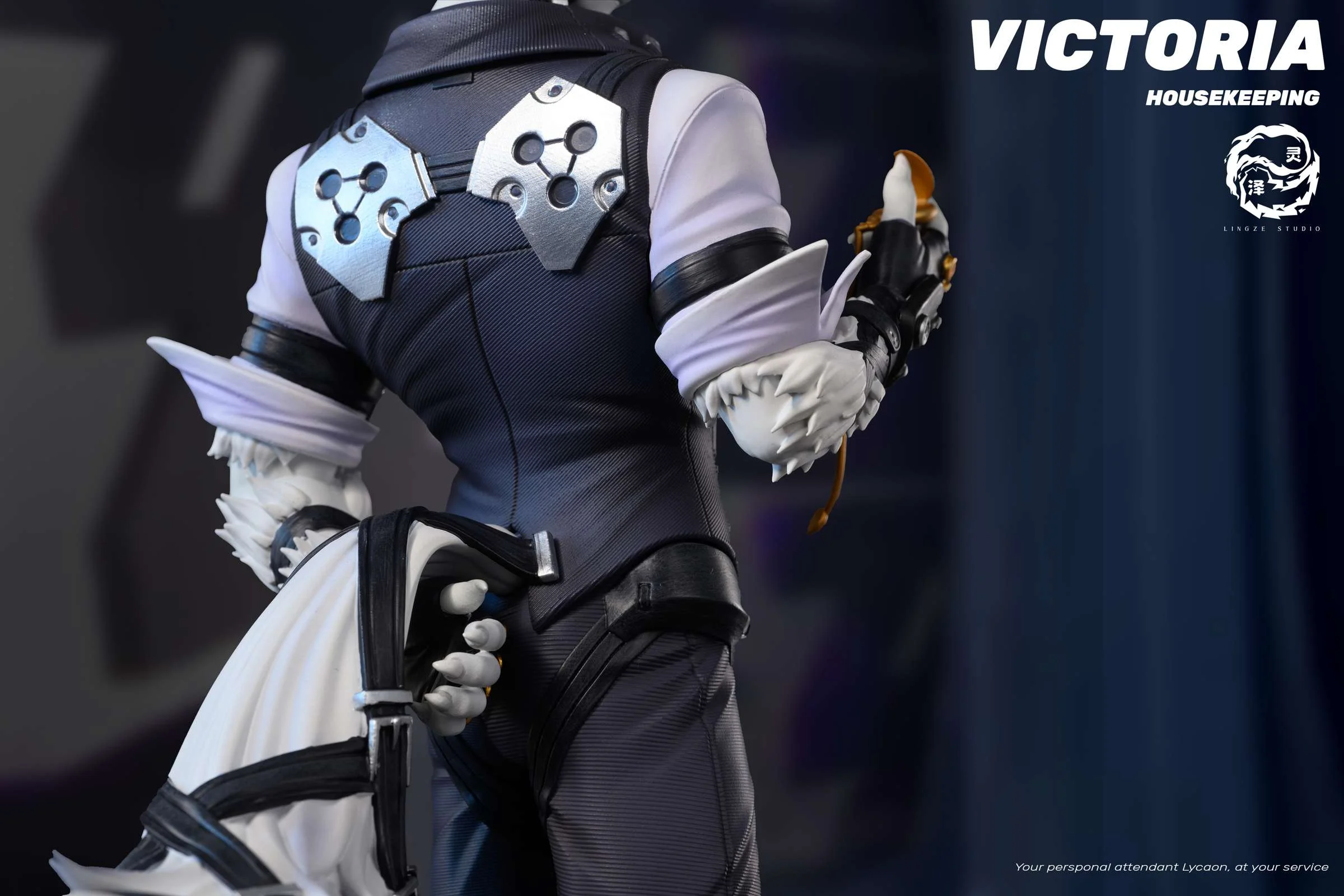 1/6 Scale Von Lycaon - Zenless Zone Zero Resin Statue - LingZe Studio - Image 4