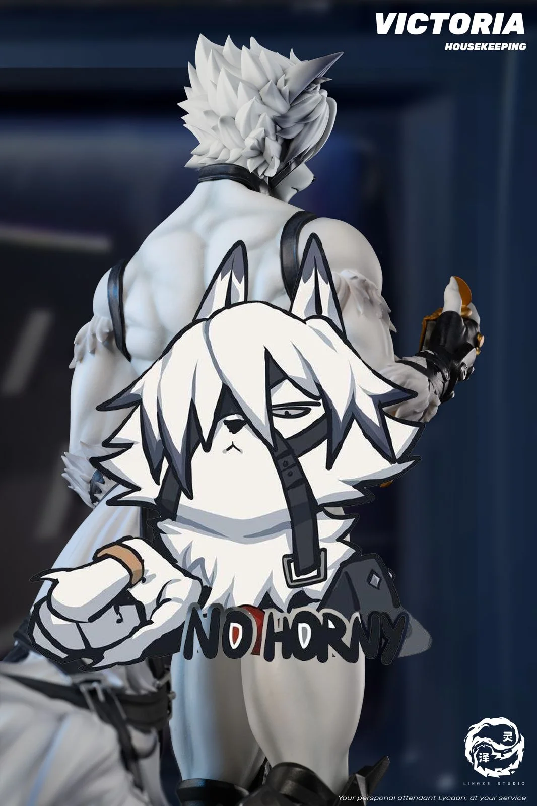 1/6 Scale Von Lycaon - Zenless Zone Zero Resin Statue - LingZe Studio - Image 7