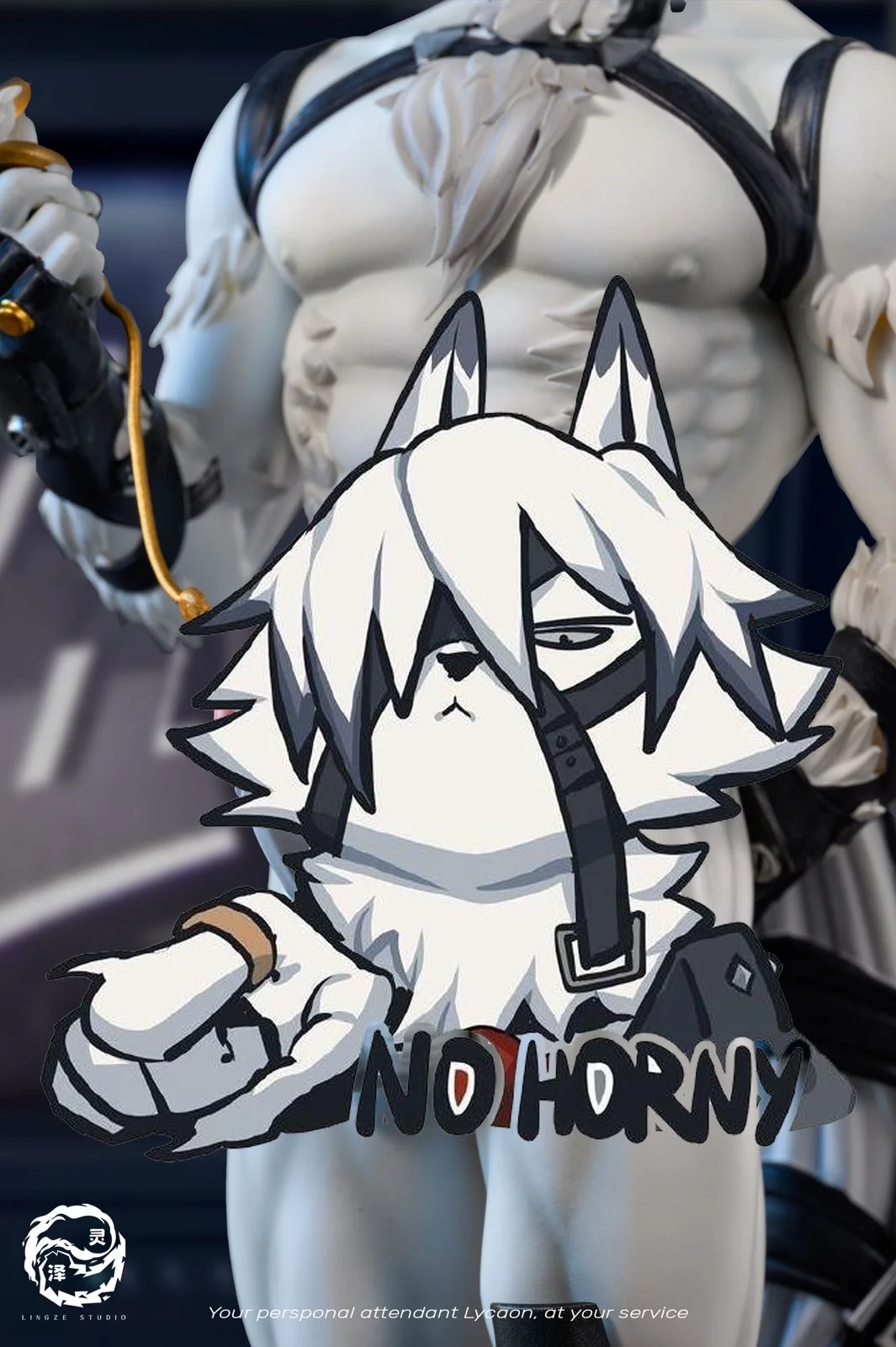 1/6 Scale Von Lycaon - Zenless Zone Zero Resin Statue - LingZe Studio - Image 8