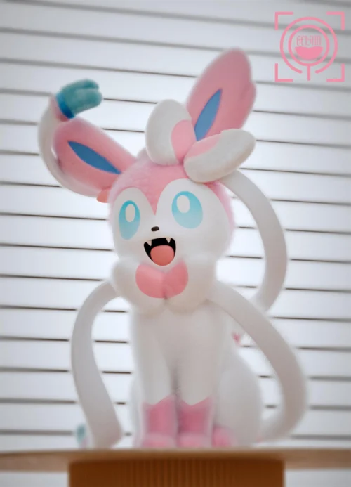 Small Size Woolly Sylveon - Pokemon Resin Statue - GEISHA Studio - Image 2