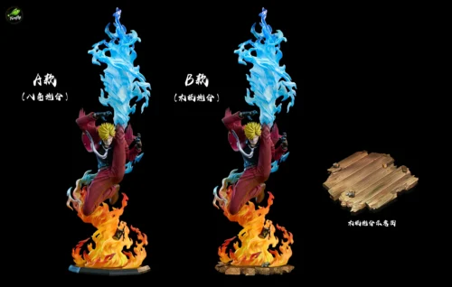 Ifrit Jambe Sanji with LED - ONE PIECE Resin Statue - Firefly Studio - Image 1