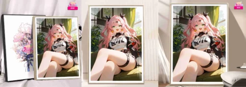 Nicole Demara Decorative Painting - Zenless Zone Zero Decorative Painting - AMaoHuaShe Studio - Image 1