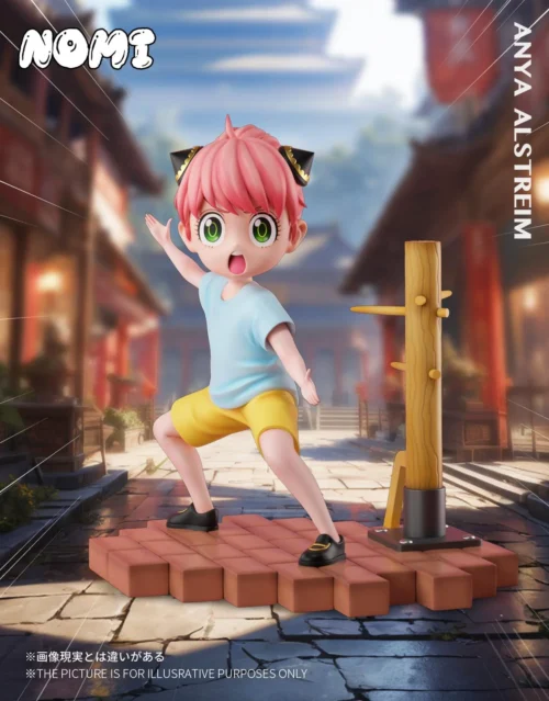 Kungfu Practicing Anya Forger - SPY X FAMILY Resin Statue - NOMI Studio - Image 1