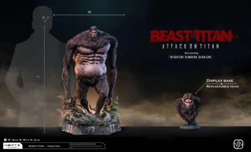 Beast Titan Zeke Yeager - Attack On Titan Resin Statue - Hertz Studio - Image 1