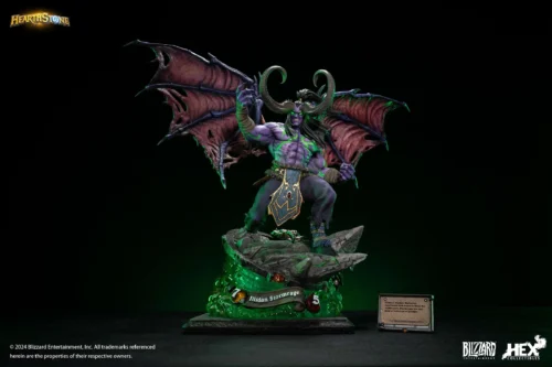 1/10 & 1/6 Scale Illidan Stormrage with LED - HearthStone: Heroes of Warcraft Resin Statue - HEX Studios - Image 2