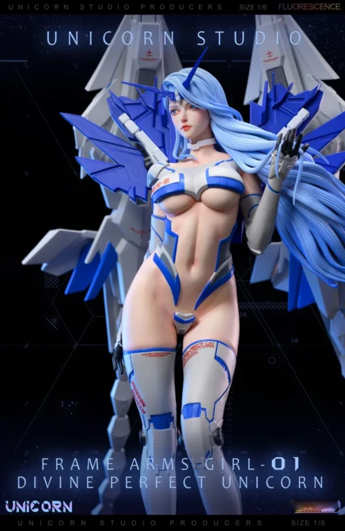 1/6 Scale Mecha Girl 1.0 - Original Design Resin Statue - Unicorn Studios - Image 2