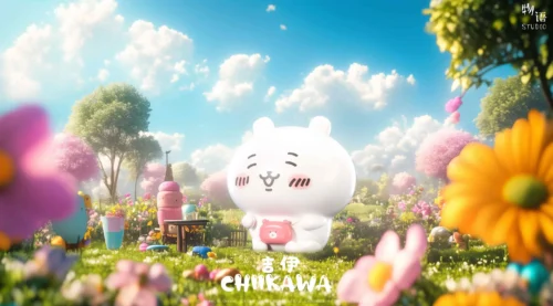 Chiikawa Characters 001 - Chiikawa Statue - WuYu Studio - Image 2