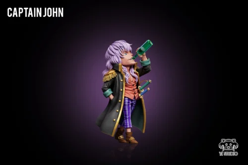 God Valley Incident Series 010 Captain John - ONE PIECE Statue - YZ Studios - Image 2