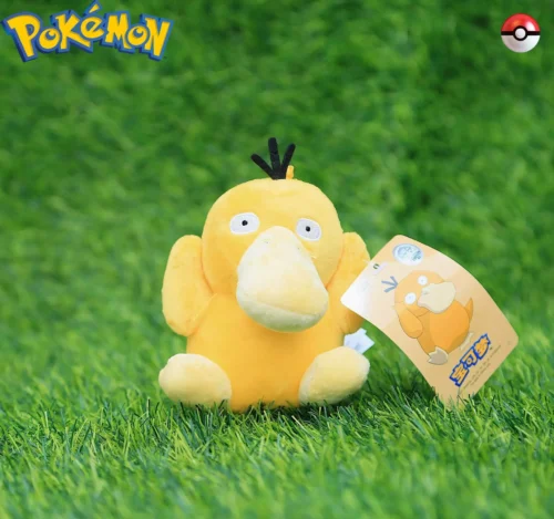 Licensed Psyduck Super Soft Short Plush Doll Charms - Free Shipping - Pokemon [In Stock] - Image 1