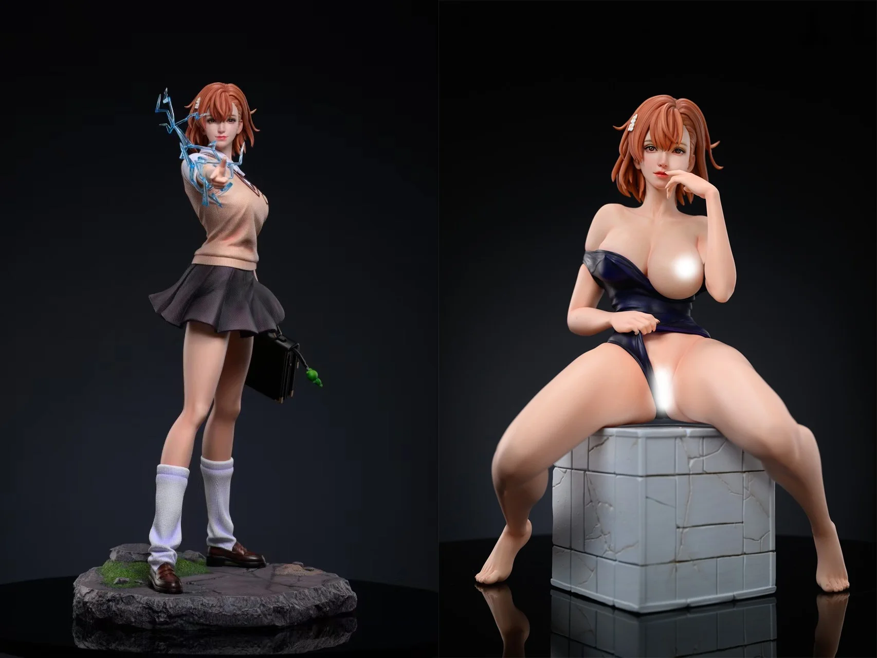 1/4 Scale Misaka Mikoto - A Certain Scientific Railgun Resin Statue - Beast Studio - Image 1