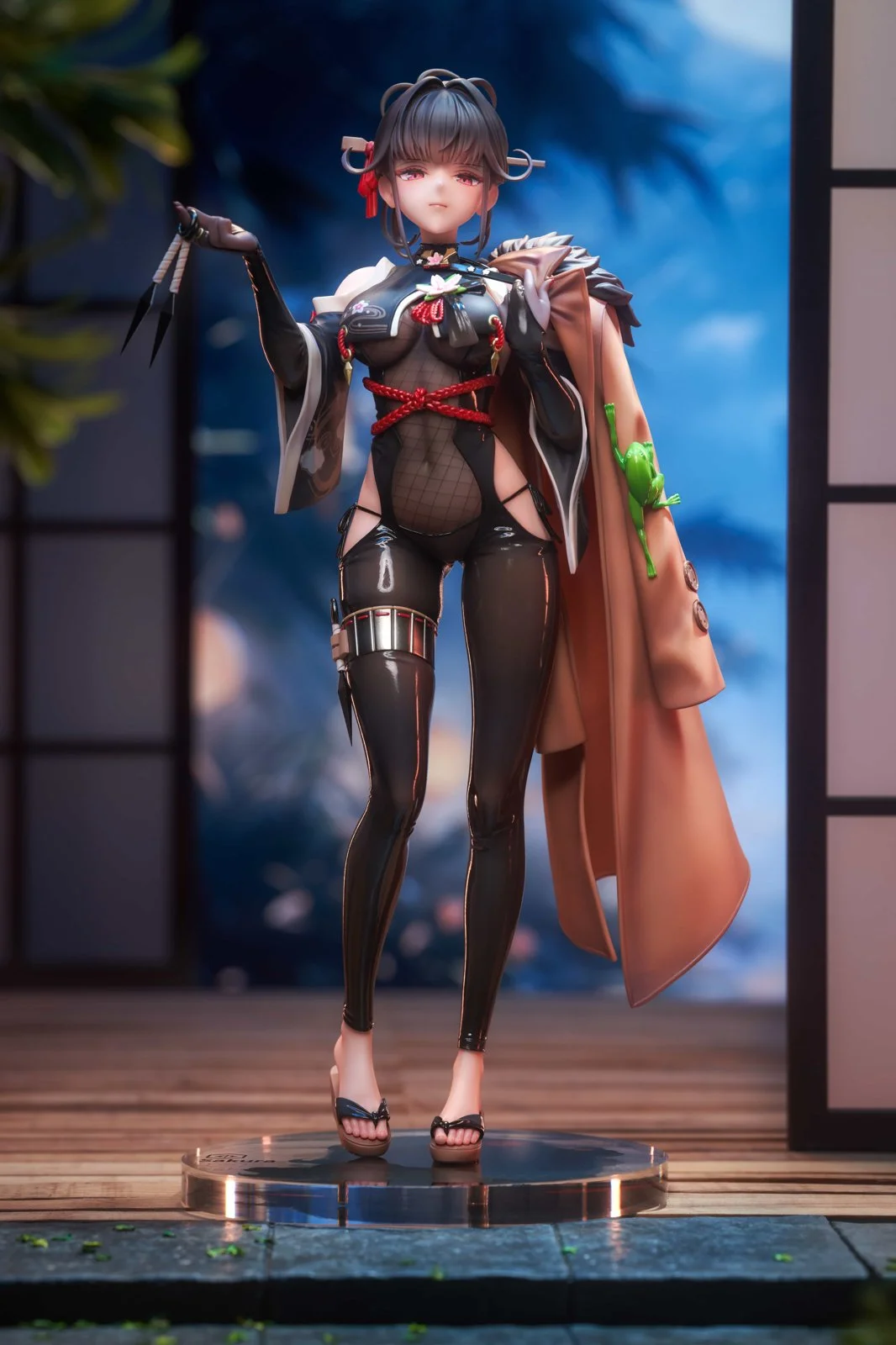 1/7 Scale Midnight Stealth Ver. Sakura - Goddess of Victory: Nikke Official Statue - Hobby Sakura Studio - Image 1