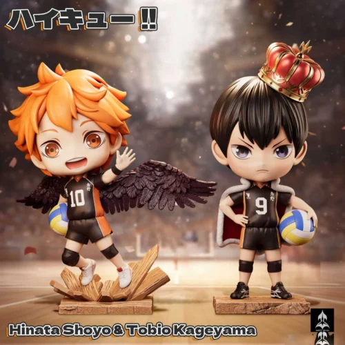 Chibi Ver. Tobio Kageyama & Shōyō Hinata - Haikyū!! Resin Statue - NINETY SEVEN Studio - Image 1