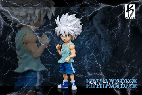 WCF Scale Godspeed Killua Zoldyck - HUNTER X HUNTER Resin Statue - KS Studio - Image 1