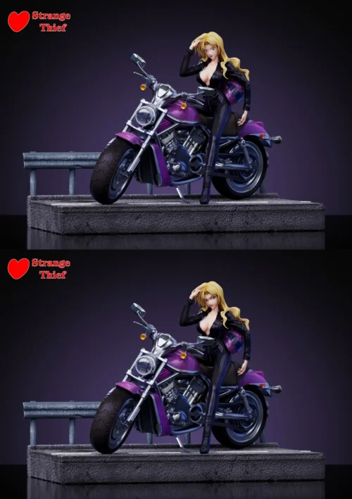 1/6 Scale Riding Motorcycle Vermouth - Detective Conan Resin Statue - Strange Thief Studio