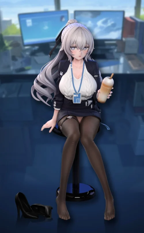 1/6 Scale OL Ver. Bronya Zaychik - Honkai Impact 3rd Archives Resin Statue - Arctic Wolf Studio - Image 2