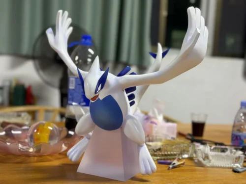 1/20 Scale World Zukan Lugia - Pokemon Statue - Clover Studio - Image 2