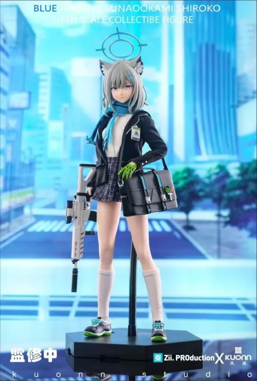 1/6 Scale Movable Sunaookami Shiroko - Blue Archive Resin Statue - Zii.PROduction Studio - Image 2
