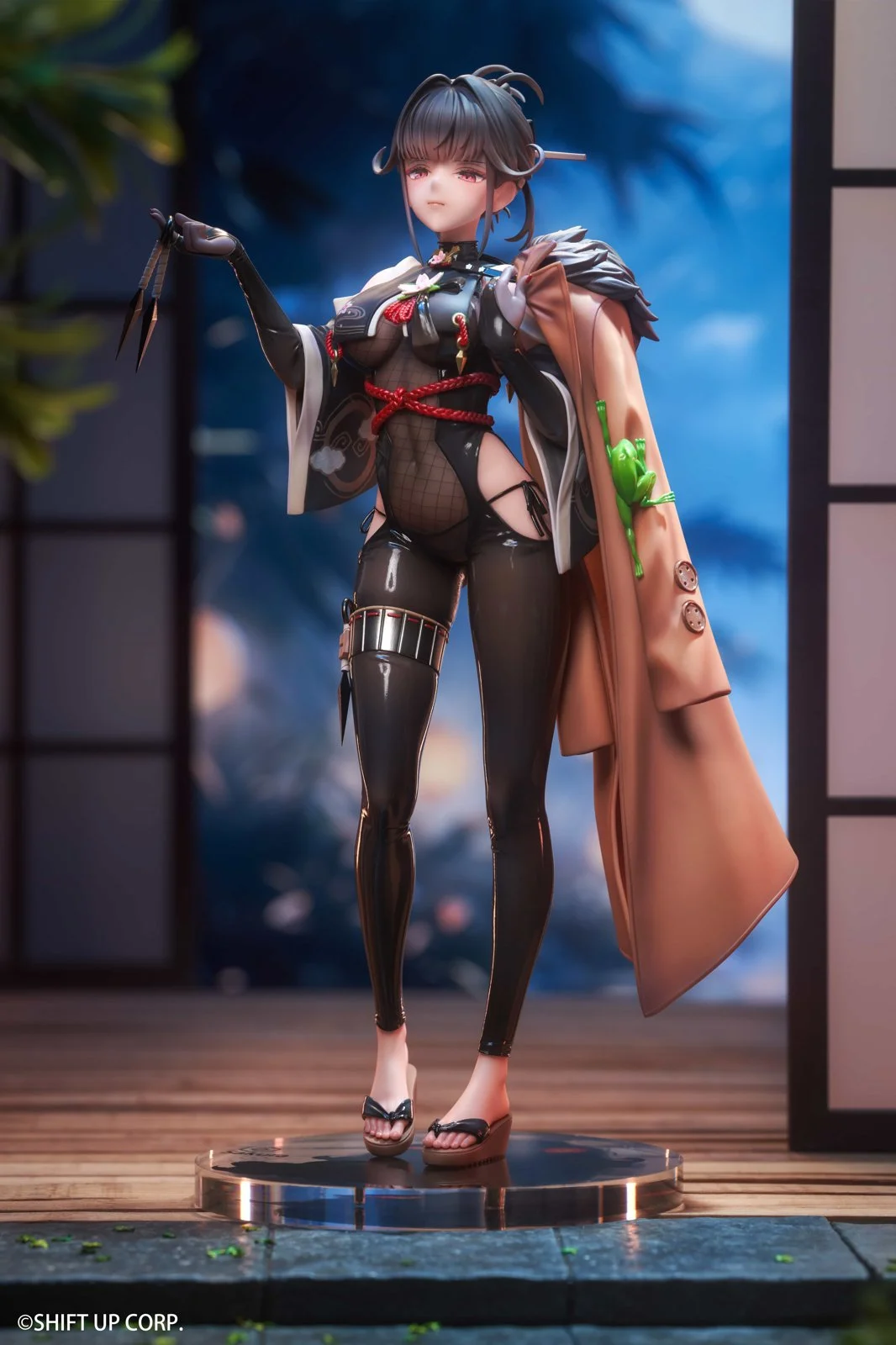 1/7 Scale Midnight Stealth Ver. Sakura - Goddess of Victory: Nikke Official Statue - Hobby Sakura Studio - Image 2