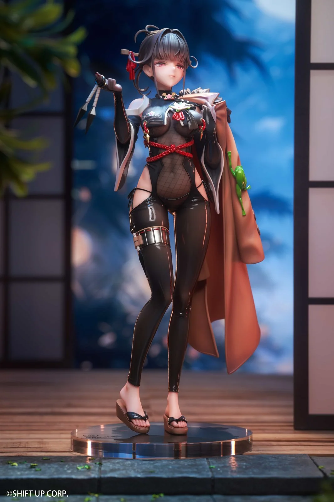 1/7 Scale Midnight Stealth Ver. Sakura - Goddess of Victory: Nikke Official Statue - Hobby Sakura Studio - Image 3