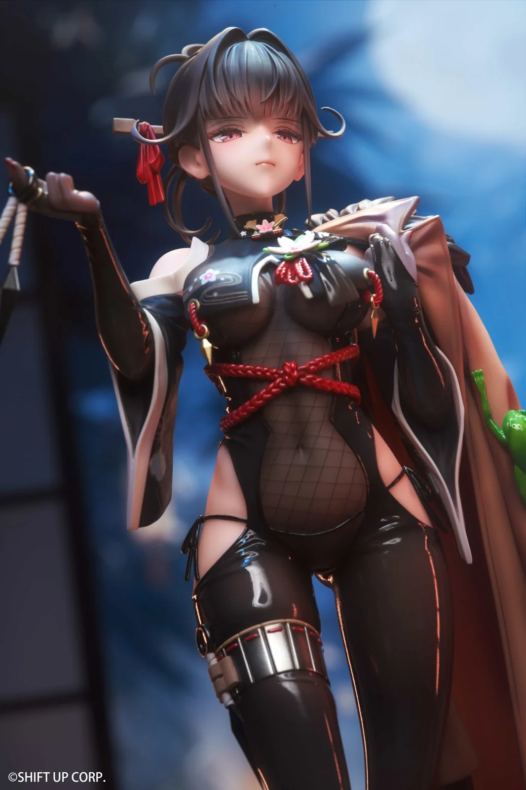 1/7 Scale Midnight Stealth Ver. Sakura - Goddess of Victory: Nikke Official Statue - Hobby Sakura Studio - Image 5