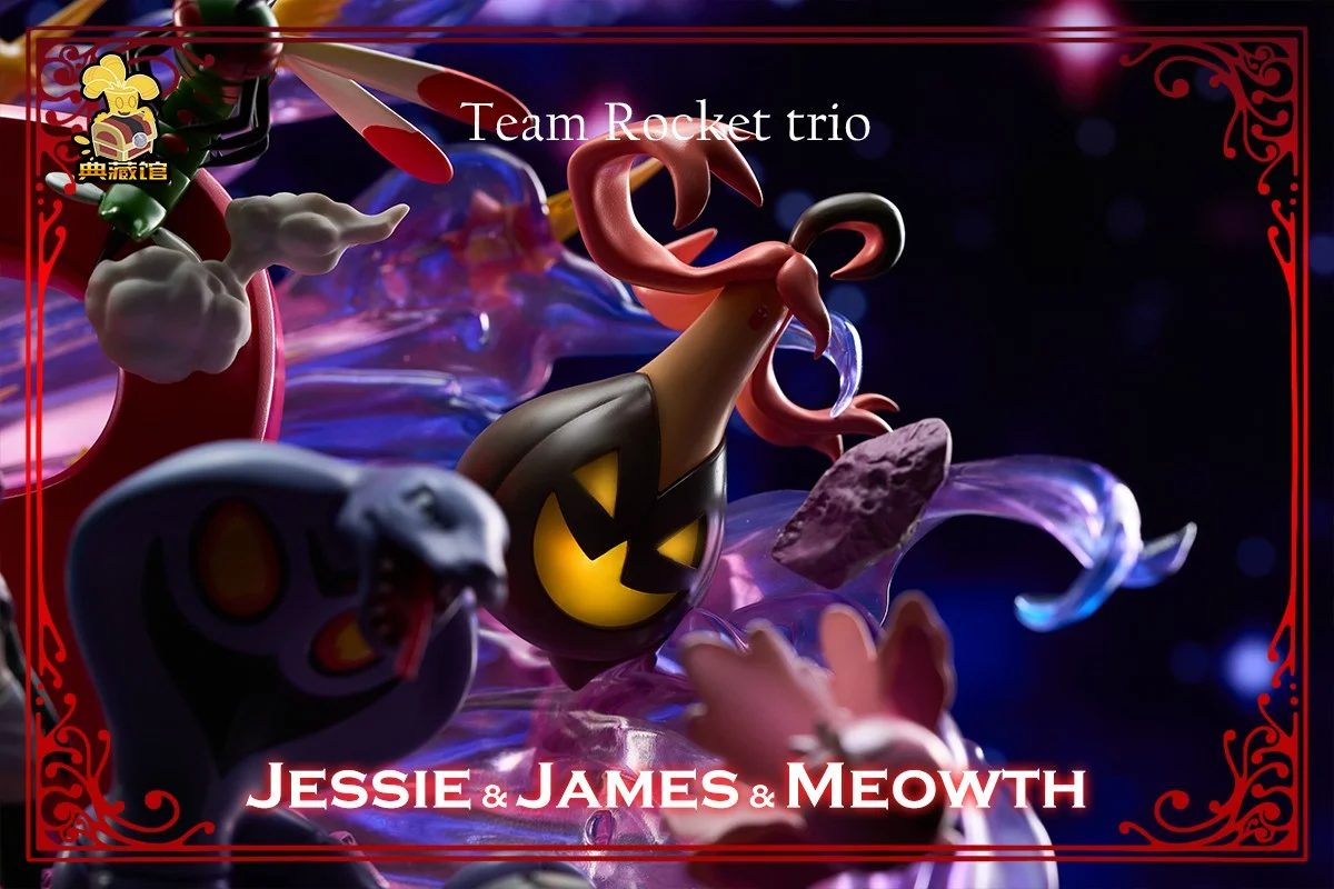 1/20 Scale World Zukan Team Rocket with LED - Pokemon Resin Statue - DianCangGuan Studios - Image 6