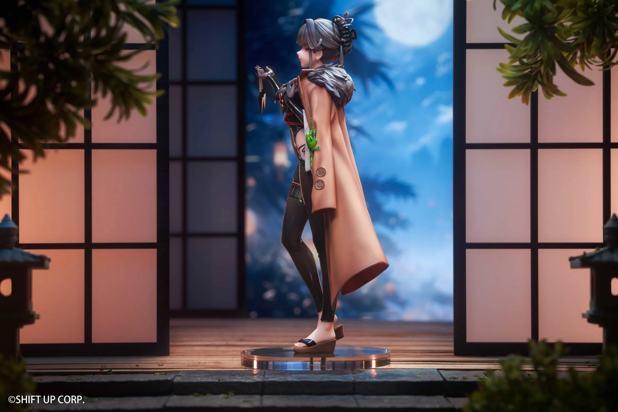 1/7 Scale Midnight Stealth Ver. Sakura - Goddess of Victory: Nikke Official Statue - Hobby Sakura Studio - Image 11