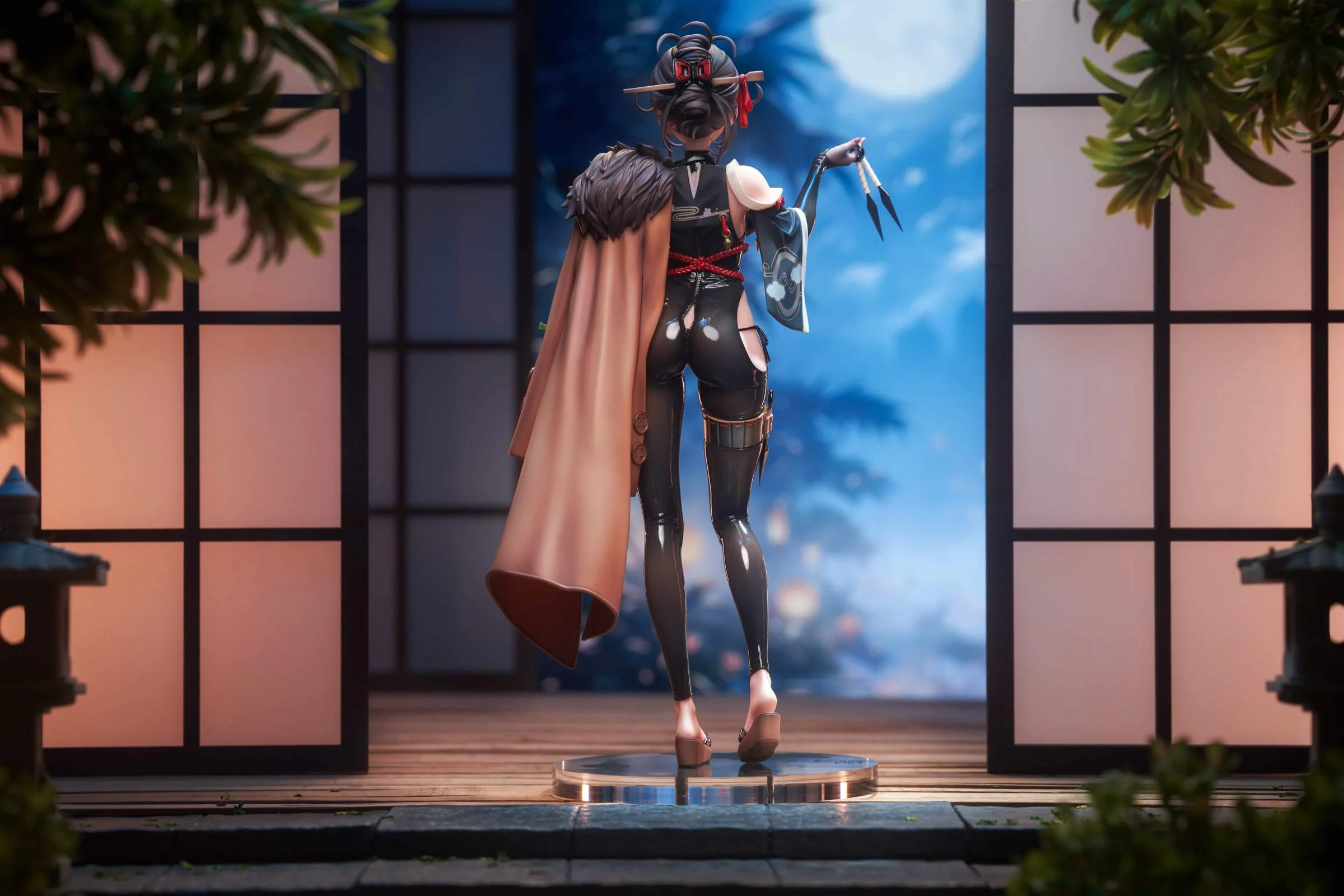 1/7 Scale Midnight Stealth Ver. Sakura - Goddess of Victory: Nikke Official Statue - Hobby Sakura Studio - Image 14