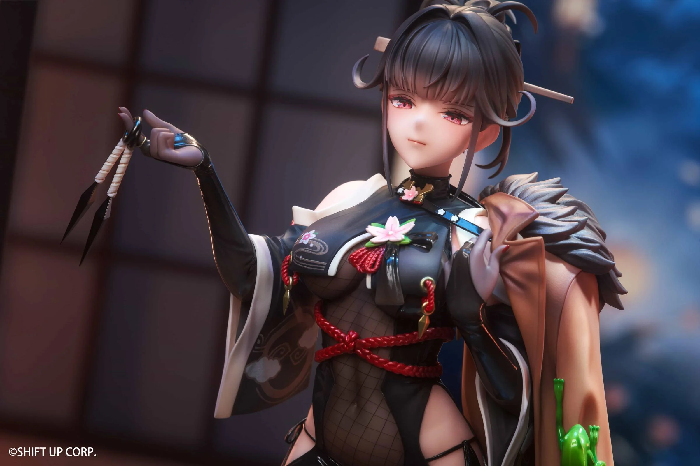 1/7 Scale Midnight Stealth Ver. Sakura - Goddess of Victory: Nikke Official Statue - Hobby Sakura Studio - Image 15