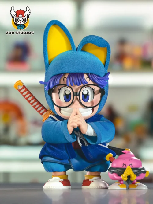 1/2 Scale Cat Ear Ninja Ver. Arare/ Arale - Dr. Slump Resin Statue - ZOR Studios - Image 1