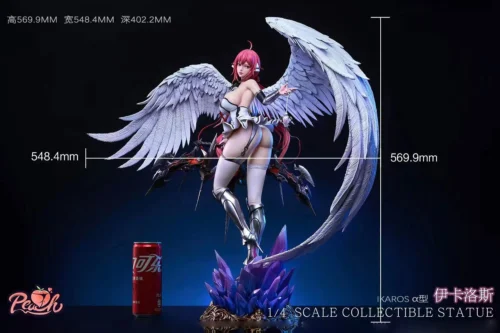 1/4 Scale Icarus - Heaven's Lost Property Resin Statue - Peach.Studio - Image 1