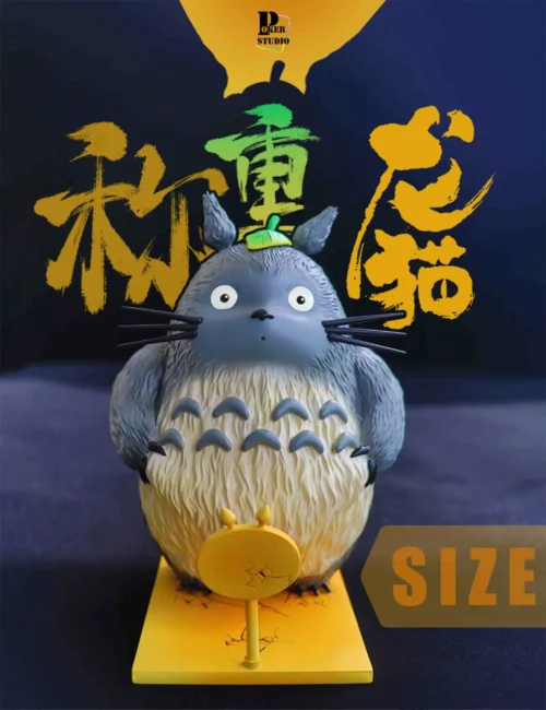 Weighing Totoro - My Neighbor Totoro Resin Statue - Poker-Studios - Image 1