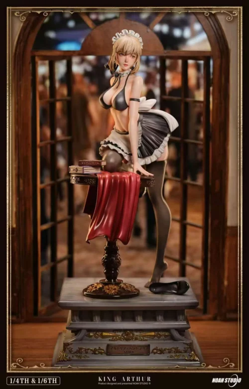 1/6 & 1/4 Scale Maid Ver. Saber Artoria Pendragon Alter - Fate/Grand Order Official Resin Statue - NOAH Studio - Image 1