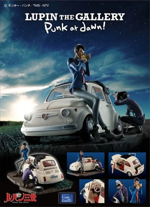 Lupin the Gallery Punk at Dawn! - Lupin III Official Statue - MegaHouse - Image 1