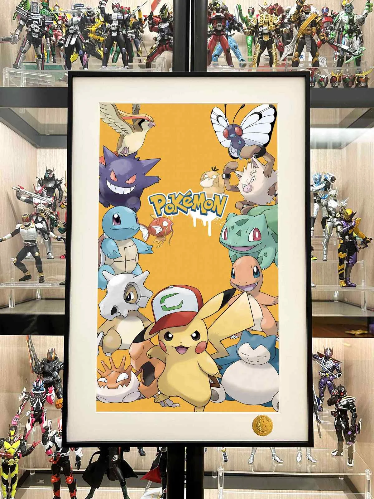 Pikachu & Friends Decorative Painting - Pokemon - Xingkong Studio - Image 2