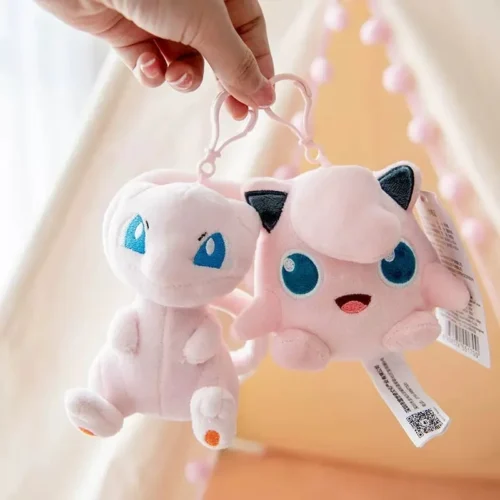 Licensed Jigglypuff Super Soft Short Plush Doll Charms - Free Shipping - Pokemon [In Stock] - Image 2