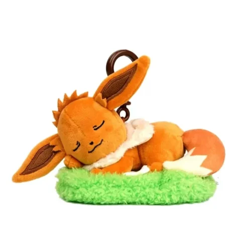 Licensed Grassland Ver. Eevee Super Soft Short Plush Doll Charms - Free Shipping - Pokemon [In Stock] - Image 2