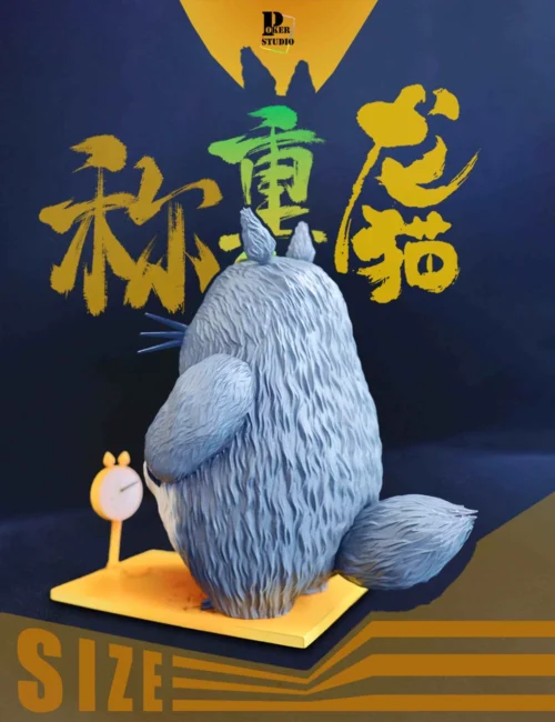 Weighing Totoro - My Neighbor Totoro Resin Statue - Poker-Studios - Image 2