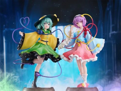 TENITOL Series Satori Komeiji & Koishi Komeiji - Touhou Project Official Statue - FURYU Studios - Image 1