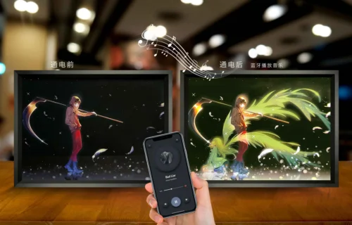 3D Decorative Paint of Light Guide Transformation Zack Isaac Foster & Ray Rachel Gardner with LED & Sound - Angels of Death Decorative Painting - momo Studio [Pre-Order] - Image 2