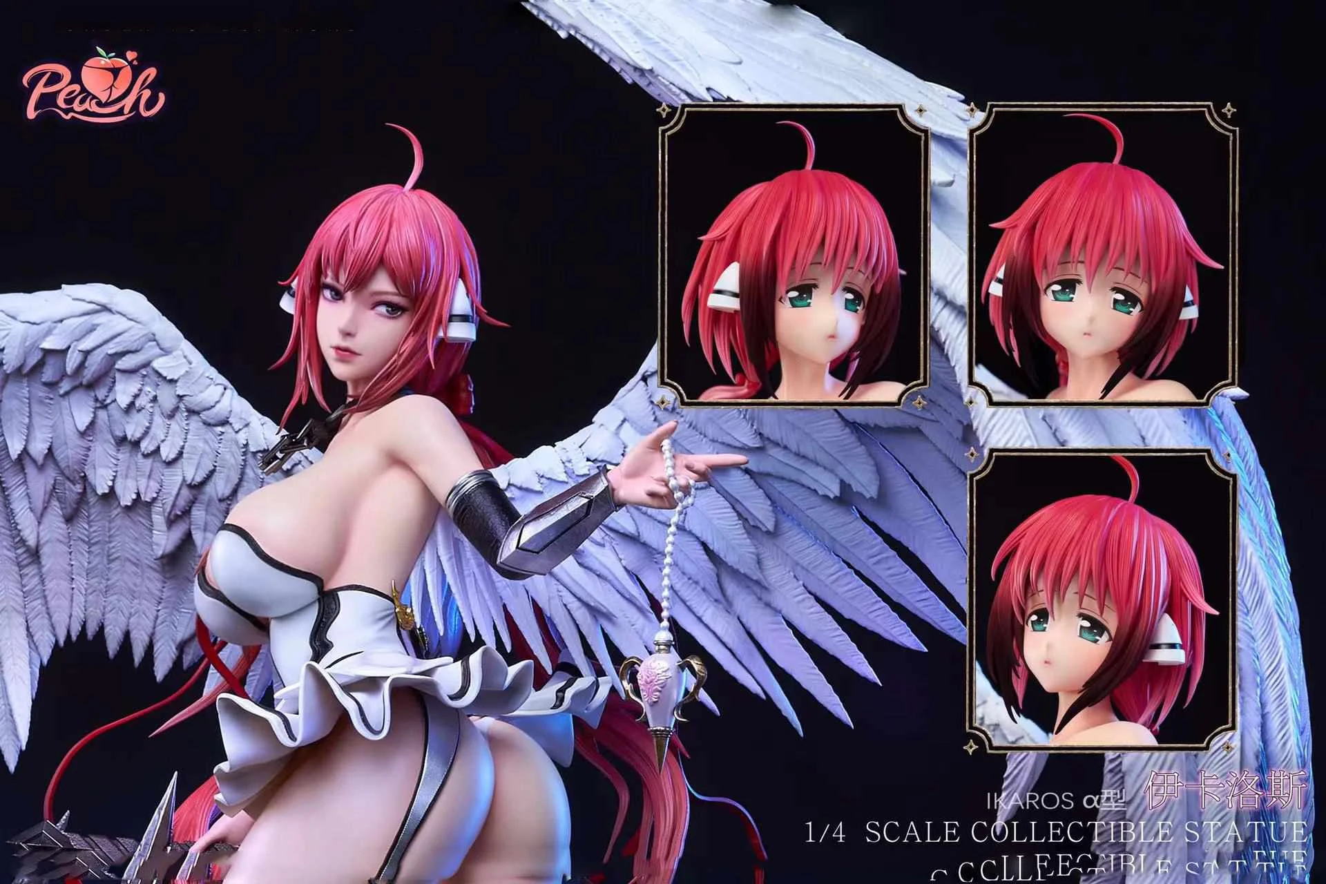 1/4 Scale Icarus - Heaven's Lost Property Resin Statue - Peach.Studio - Image 3