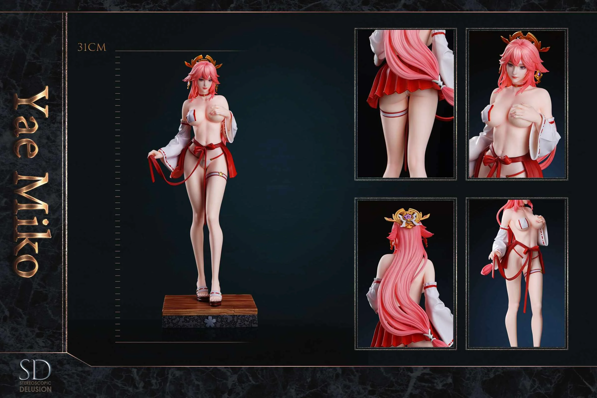 1/6 Scale Yae Miko - Genshin Impact Resin Statue - Stereoscopic Delusion Studio - Image 5